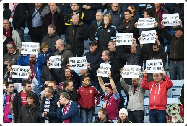 Aston Villa Protests