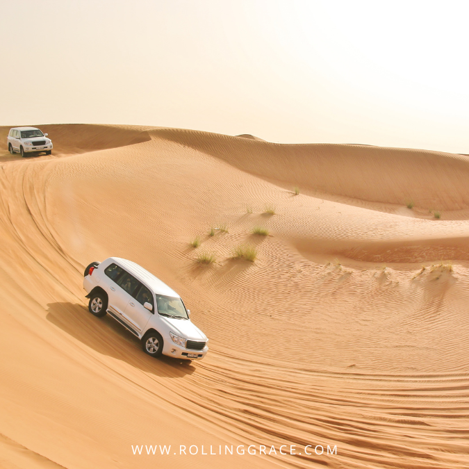 dubai desert atv