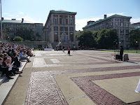  9/11 commemoration Low plaza Columbia University, 2011