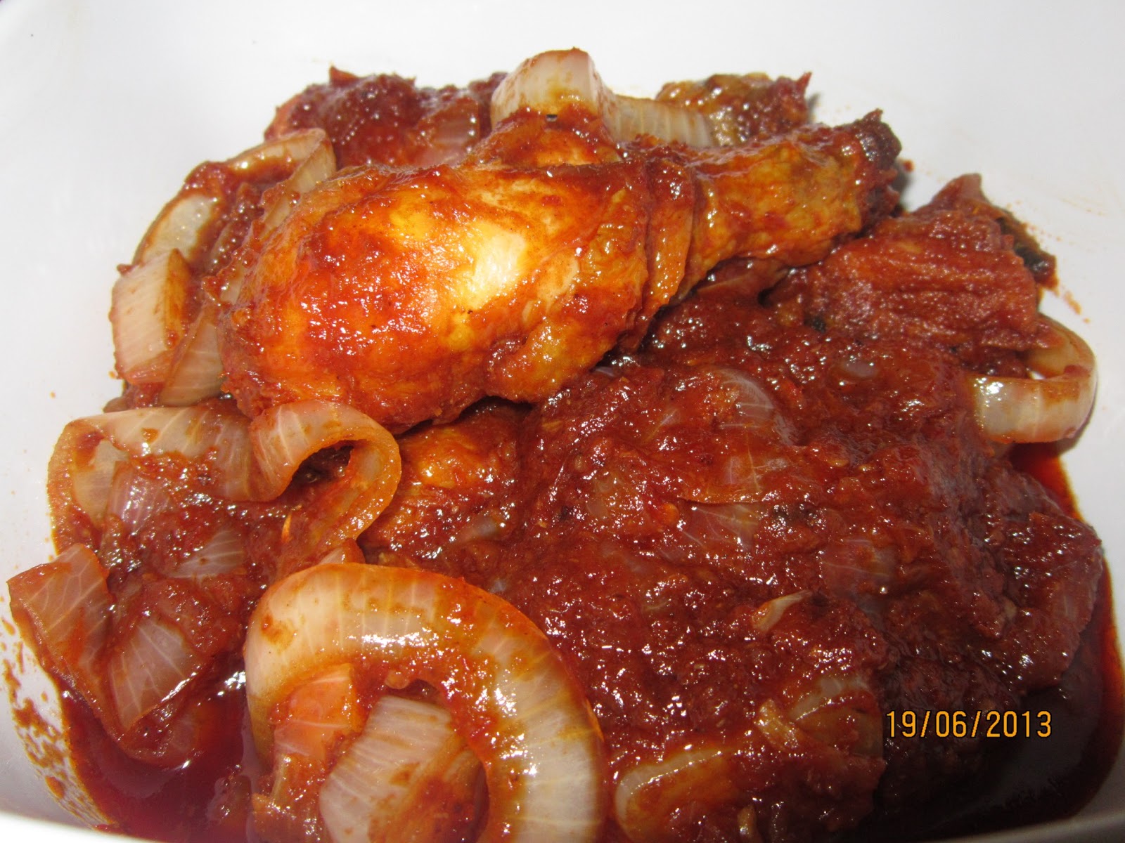 RESEPI CIKGU ANI AYAM  MASAK SAMBAL 