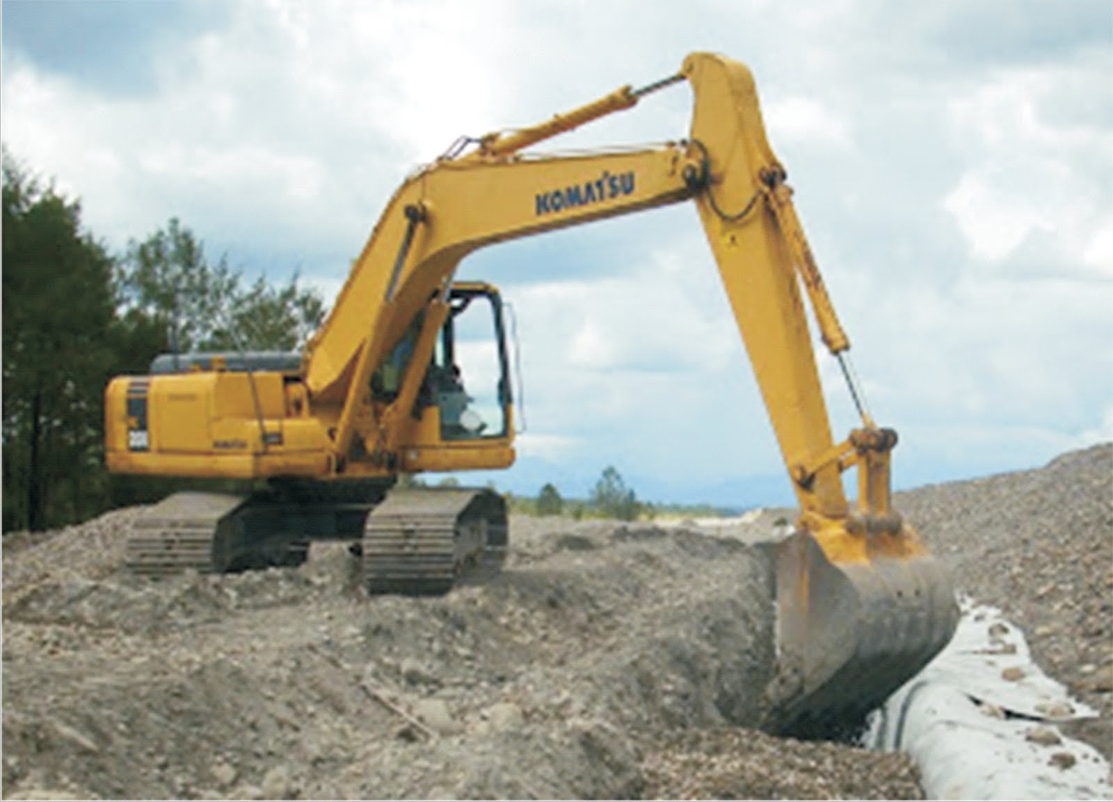 Gambar Excavator Lucu Paimin Gambar