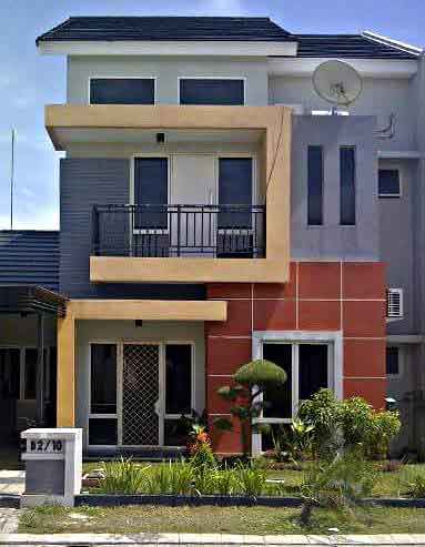 35 Inspirasi  Model  Desain  Rumah  Minimalis  2  Lantai  