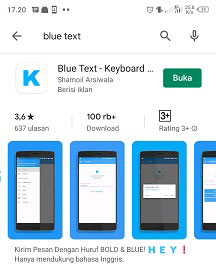 Cara Membuat Tulisan Warna Biru Di Bio Instagram Unik Dan 