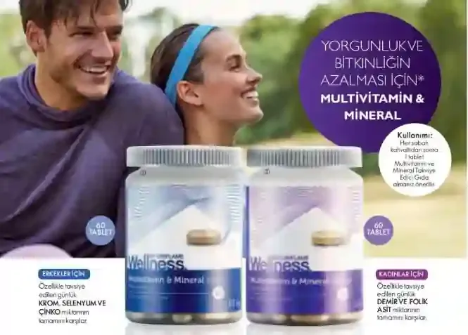 oriflame wellness multivitamin