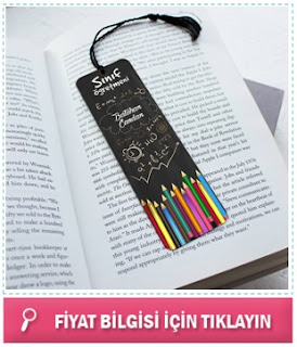 Sınıf Öğretmenine Hediye Kitap Ayracı