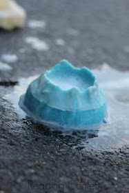 Ice volcanoes are easy to make and a fun science and play activity for kids of any age.