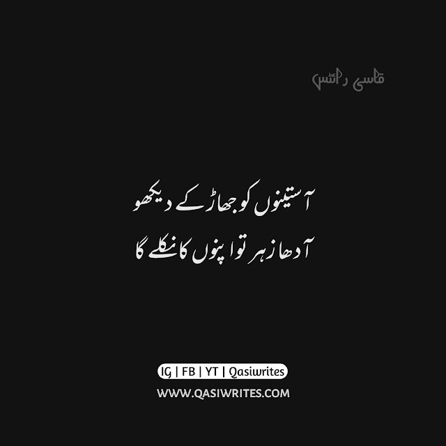 30 Best Life Quotes in Urdu | Motivational Quotes | Poetry Quotes in Urdu - Qasiwrites