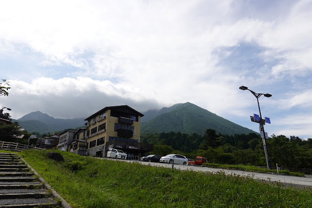 鳥取県西伯郡大山町大山　県営大山 第4駐車場 (博労座駐車場)からの眺望