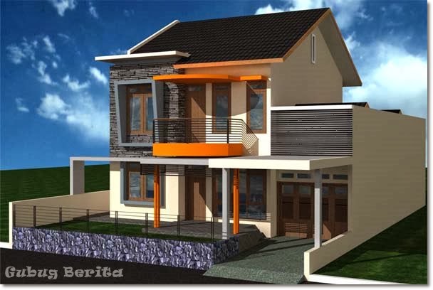 NEW DESAIN RUMAH  TINGKAT  BAGUS