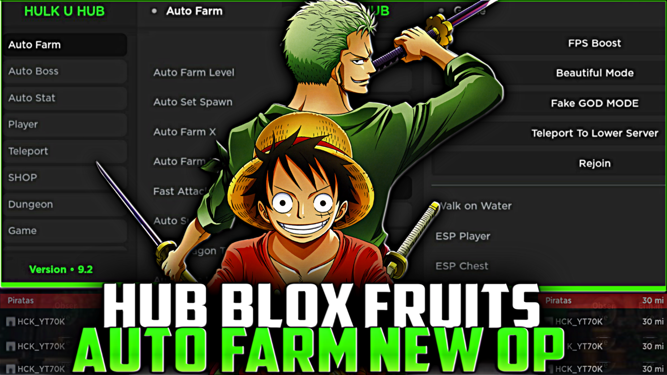 Blox fruit hacks auto farm