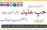 Hubb e Aneed by Wahiba Fatima Novel Episode 16