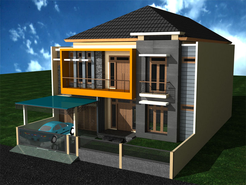 Desain Rumah Minimalis: Desain Rumah Minimalis Tampak Luar Exterior