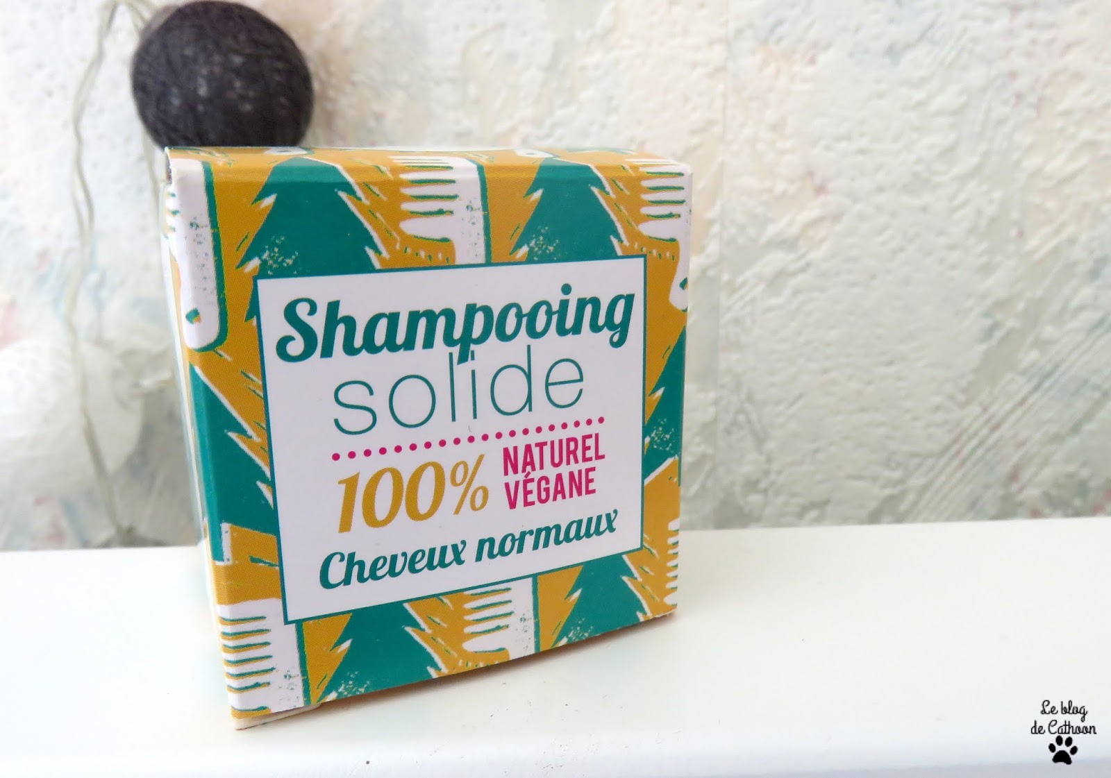 shampoing solide pour cheveux normaux Lamazuna