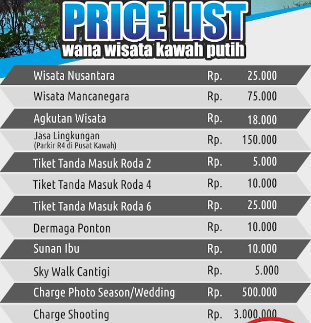 Harga Tiket masuk Kawah Putih Bandung Terbaru 2020