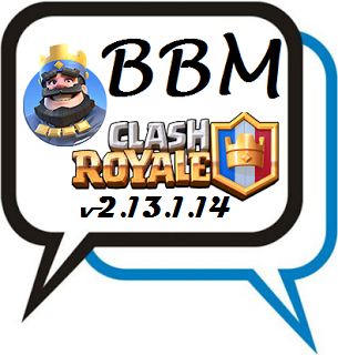 BBM Mod Clash Royale V2.13.1.14 Apk.