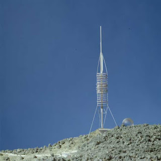 Torre de comunicaciones Collserola en Barcelona. Norman Foster