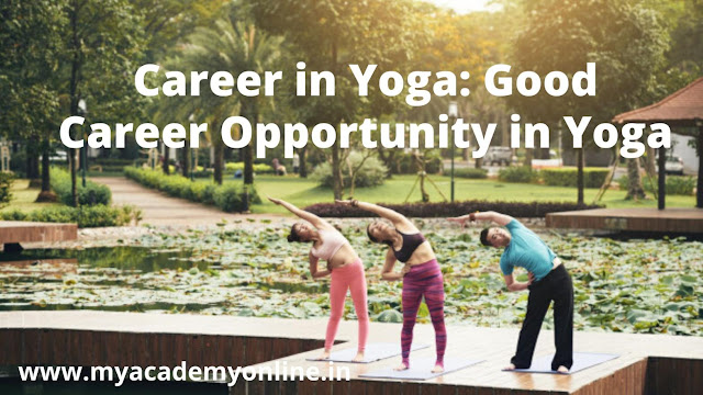 Career option in Yoga