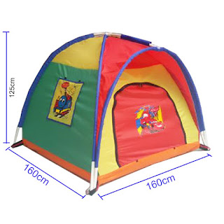 TENDA ANAK MOTIF KARTUN 1.6 METER NEW