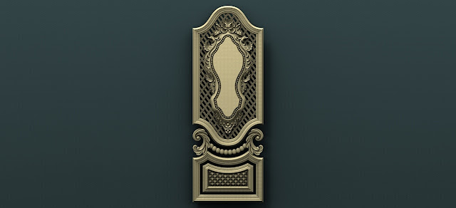 door 3d art file