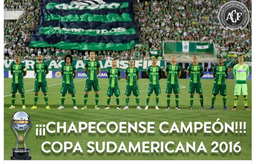 Chapecoense é declarada campeã da Copa Sul-Americana