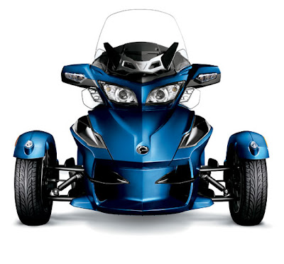 2010 Can-Am Spyder RT Audio and Convenience Roadster front view