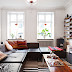 A Swedish apartment with bold tribal prints