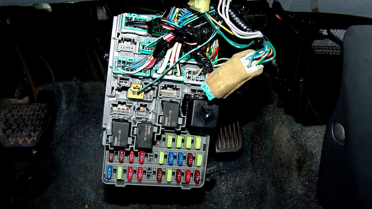 Honda Odyssey Fuse Box