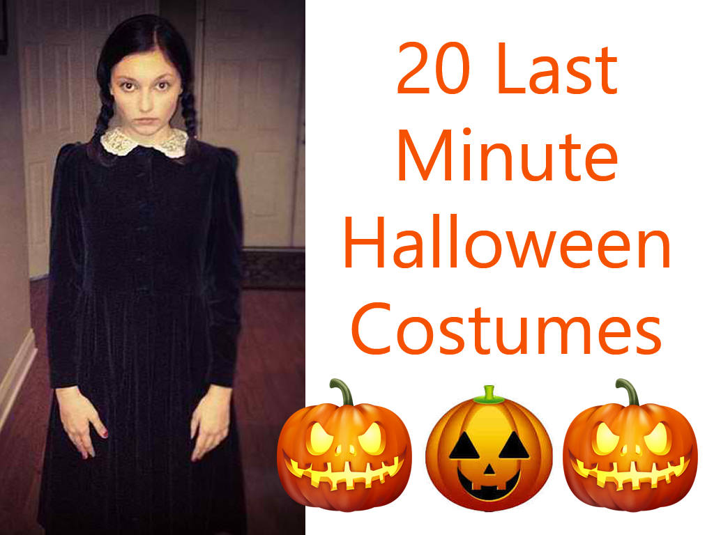 20 Crazy and Funny Last  Minute  Halloween  Costumes  For Your 