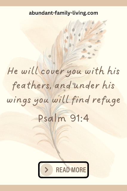 Finding Refuge Under God's Wings:  Psalm 91:4