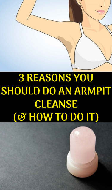 3 Reasons You Should Do An Armpit Cleanse (& How To Do It)