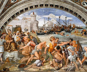Batalha de Óstia, Roma - Palazzi Vaticani