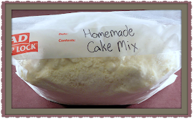 Homemade Cake Mix Easy, Homemade...