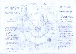 Dungeon23 osr dungeon map wip