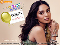 shobhita, dhulipala, birthday status, sobhita dhulipala miss india