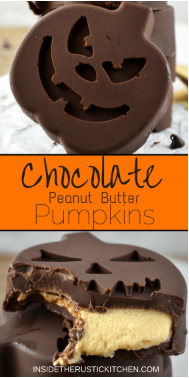 Chocolate Peanut Butter Pumpkins