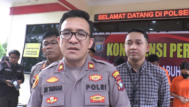 KKP Polresta Barelang Mengamankan Seorang Wanita Pelaku TPPO dan Tiga Orang Korbannya