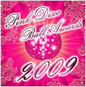 Pink disco ball awards 2009 2