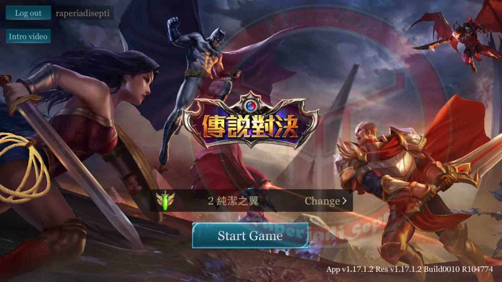 AoV Server TAIWAN Raperiadisepti Download ARENA OF VALOR