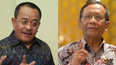 Chat Mahfud vs Didu, 'Au ah elap'