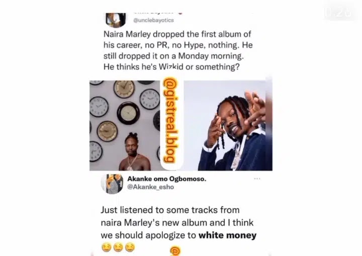 “We should apologize to Whitemoney” Naira Marley mocked over his new album