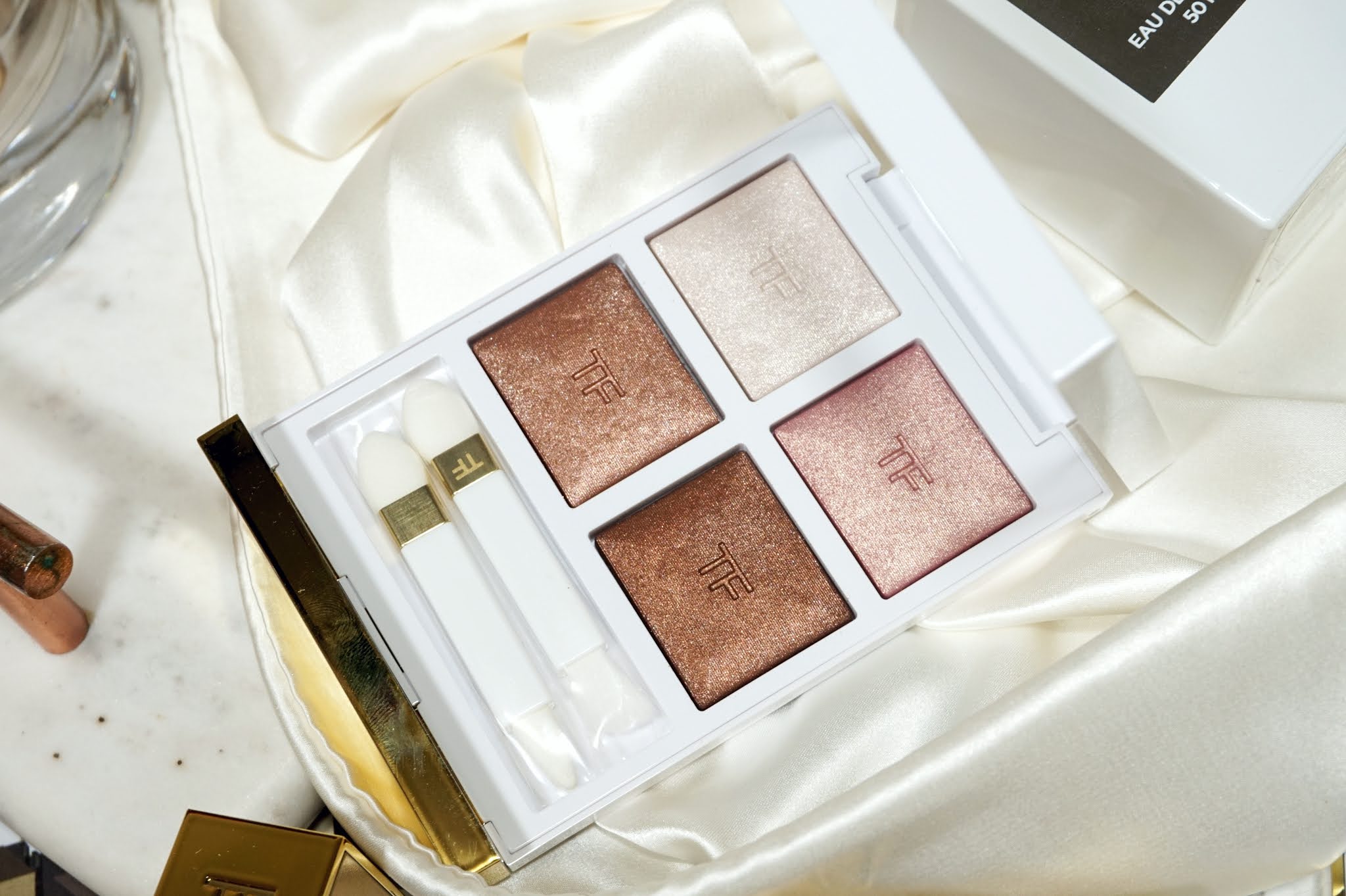 Tom Ford Soleil Neige First Frost Eye Color Quad Review and Swatches