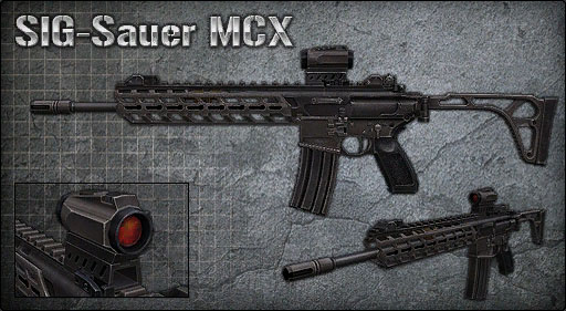 CSDan.Blogspot.Com - Free Download Skin Weapon Point Blank Assault Rifle SIG-Sauer MCX Lengkap Keren