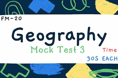 Geography mock test in bengali | ভূগোল মক টেস্ট 3