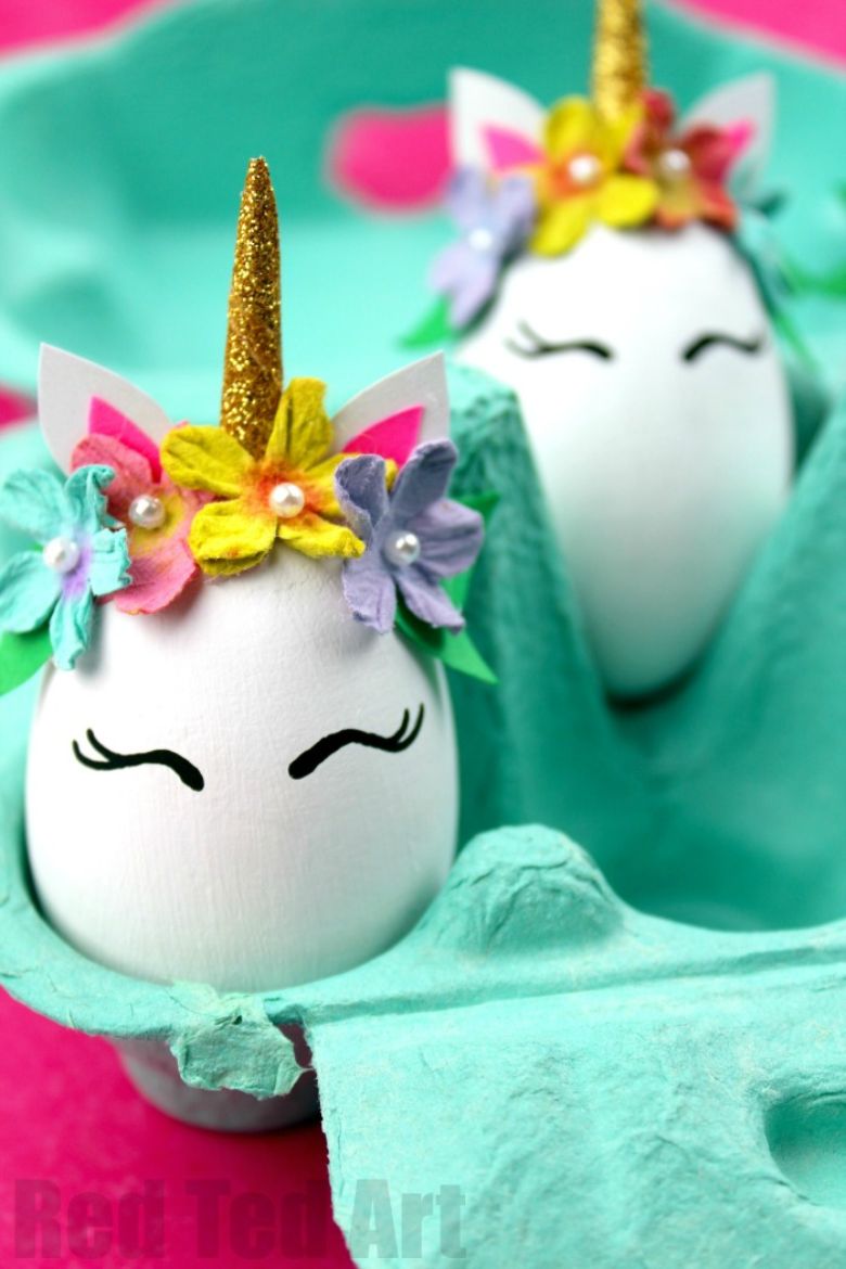 Unicorn Egg Craft for Kids