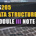 CS205 Data Structure [DS] Module 3 Note