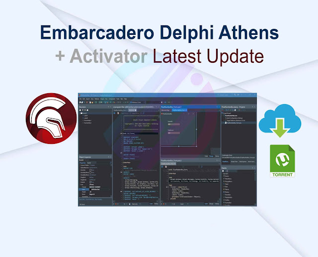 Embarcadero Delphi 12.1 Athens 29.0.51961.7529 Lite v18.2 + Activator Latest Update