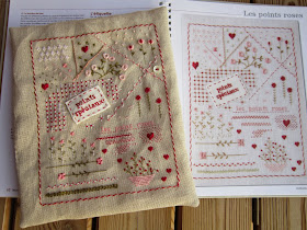 SAL Mon cahier, bordado, broderie, stitching