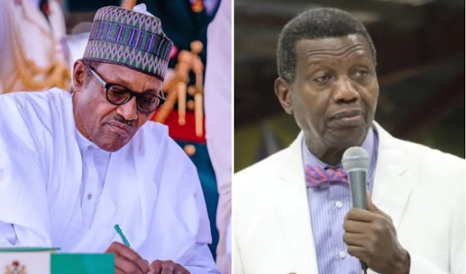 Pastor Adeboye receives congratulations from Buhari at 81.