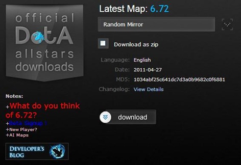 dota 6.72