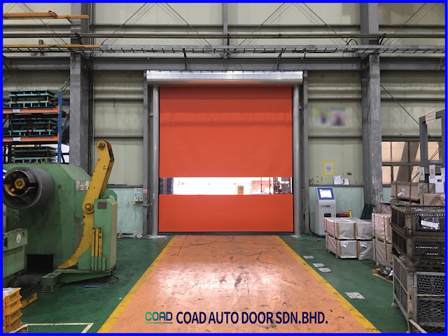 COAD, High Speed Door, INDONESIA, INDUSTRIAL DOOR, JAPAN, KOREA, MALAYSIA, Pintu Berkelajuan Tinggi, pintu pvc, PVC Roller Shutter Door, THAILAND, VIETNAM, シート製高速シャッター